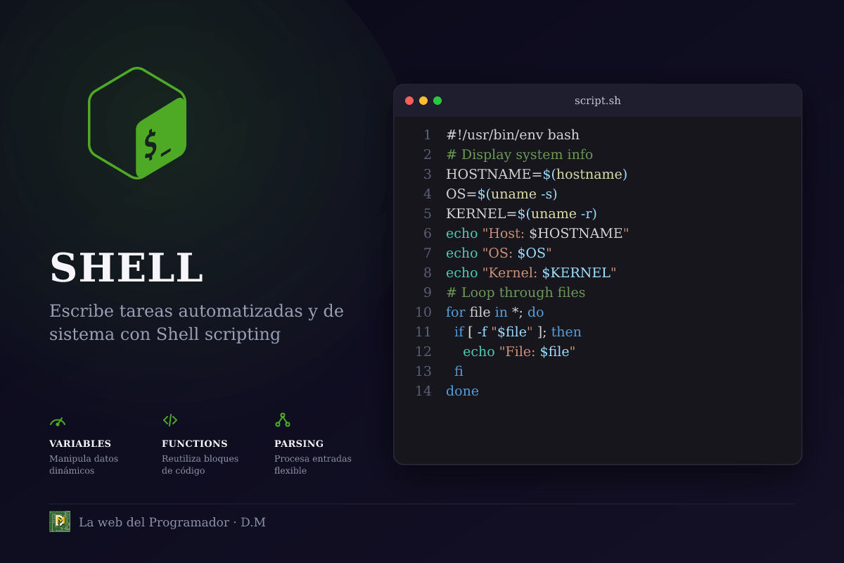 Shell scripting