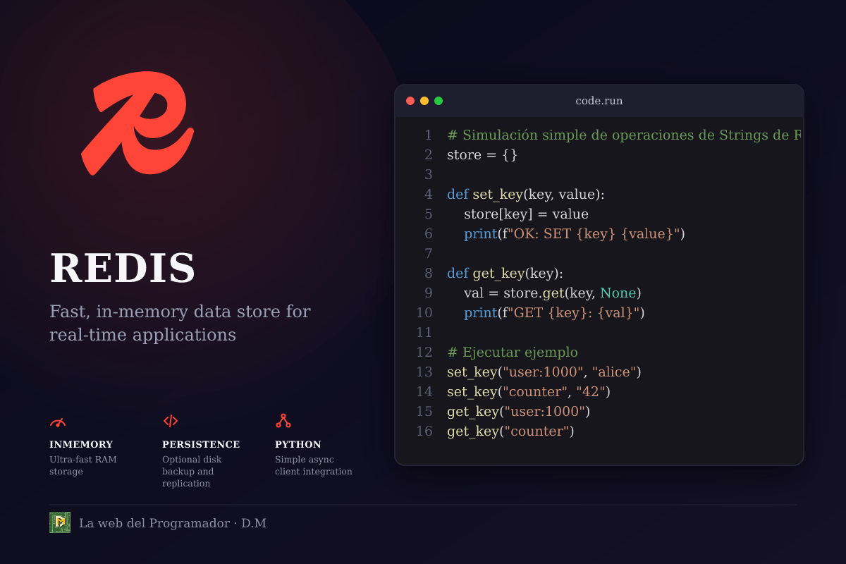 Redis desde cero: qué es, por qué es tan rápido y cómo usarlo en producción