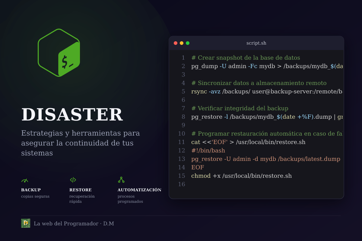 Disaster Recovery